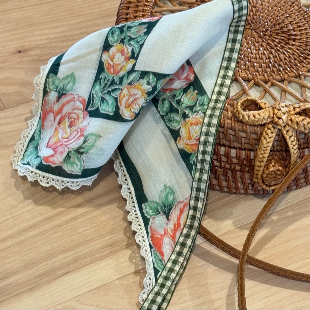 Hair Scarf Handkerchief Bandana Handmade